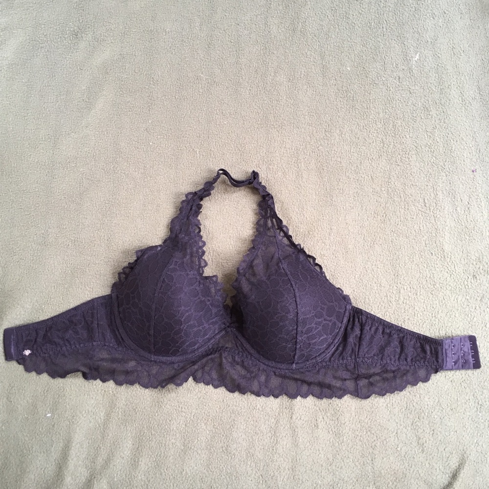 Never worn Black padded bralette